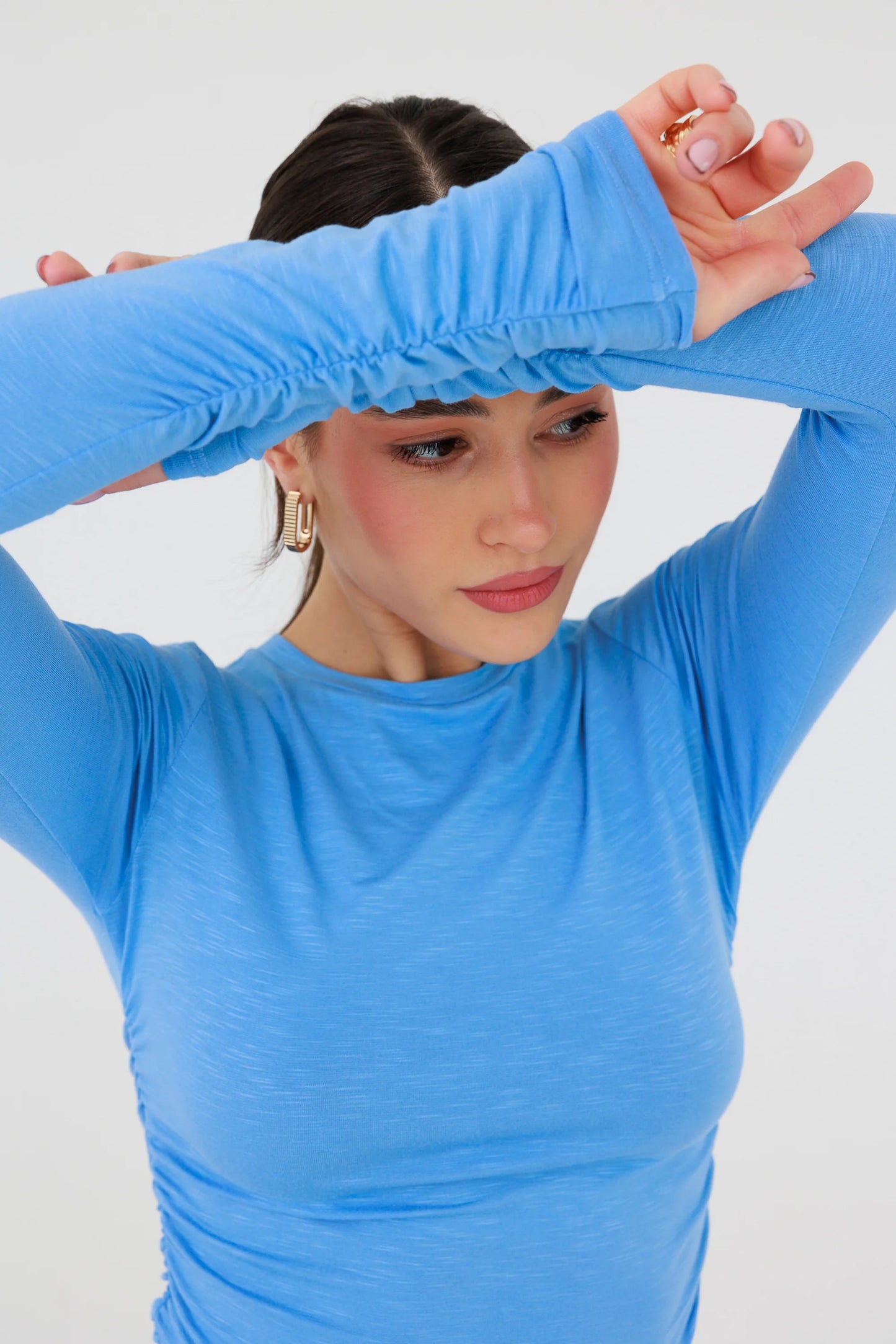Longsleve Split Baby Blue