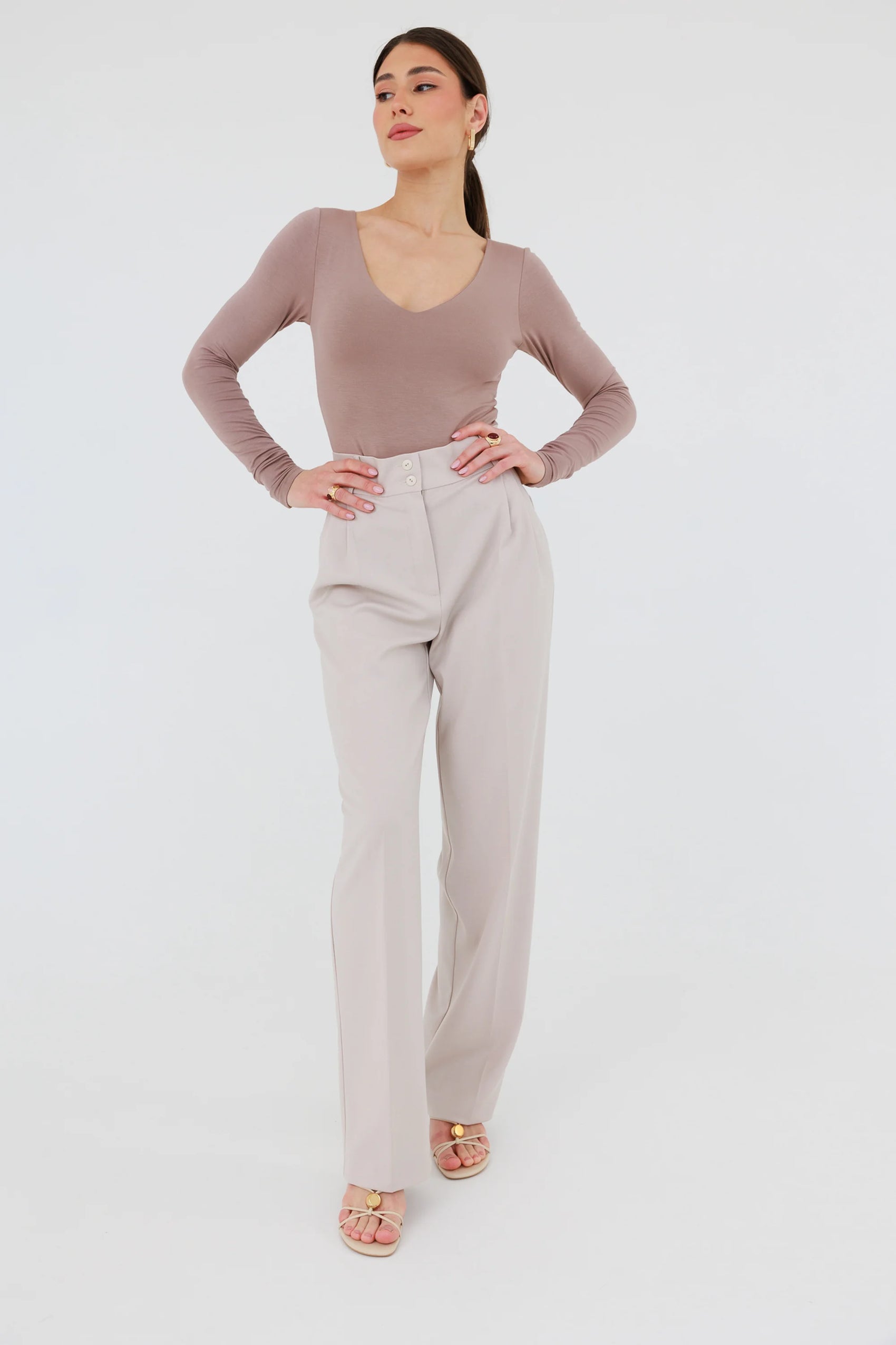 Body Taupe Long