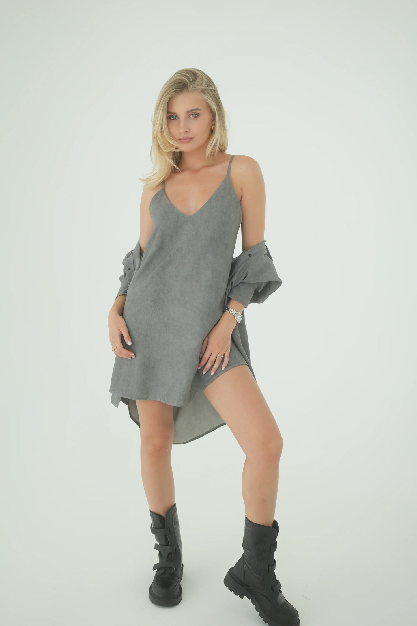 Sukienka Bruksela Grey