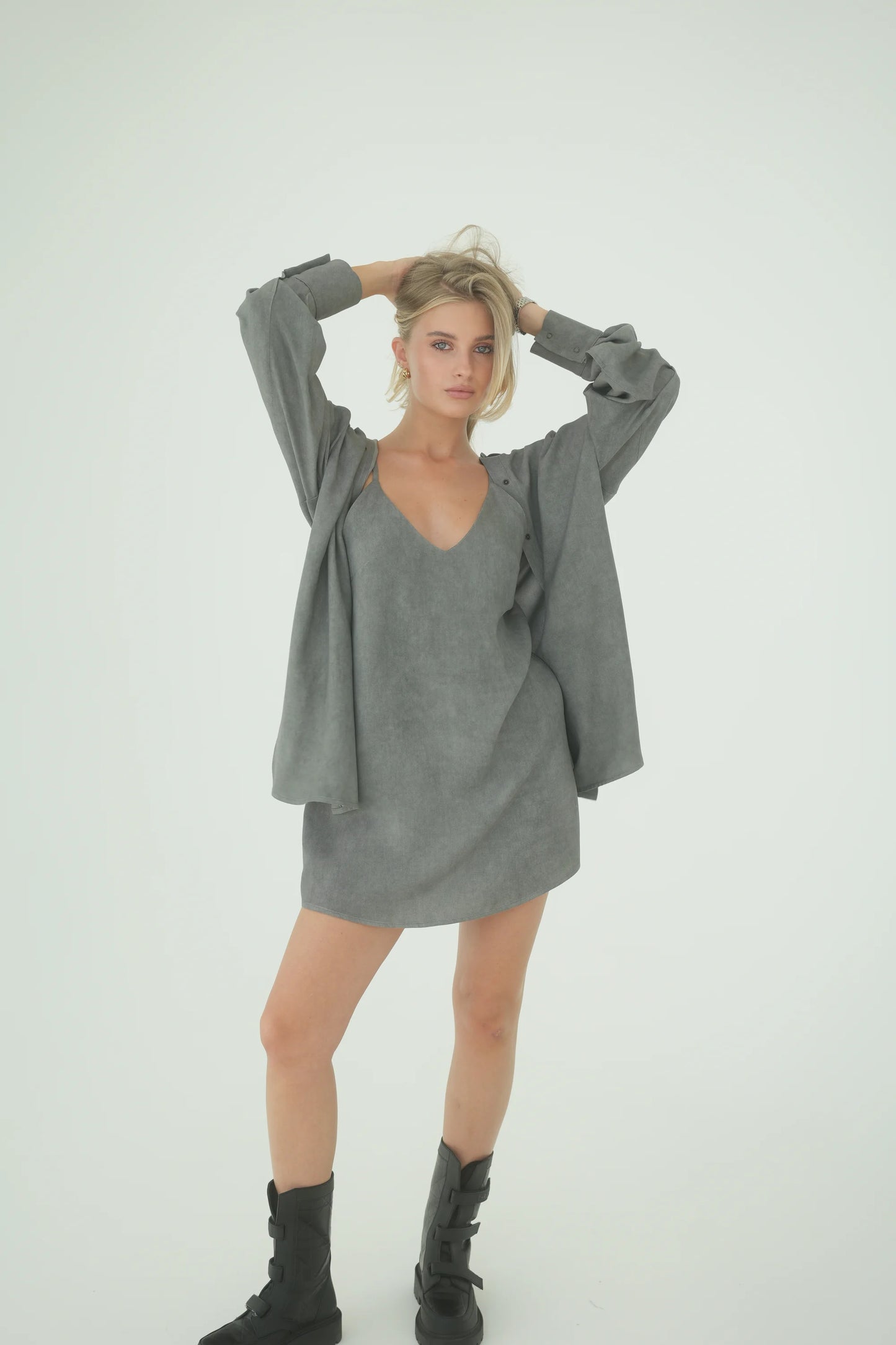 Sukienka Bruksela Grey